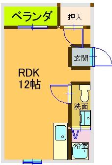 コーポ近藤　富山市境野新233-2　1Ｆ・33,000円　2Ｆ・34,000円（税込）